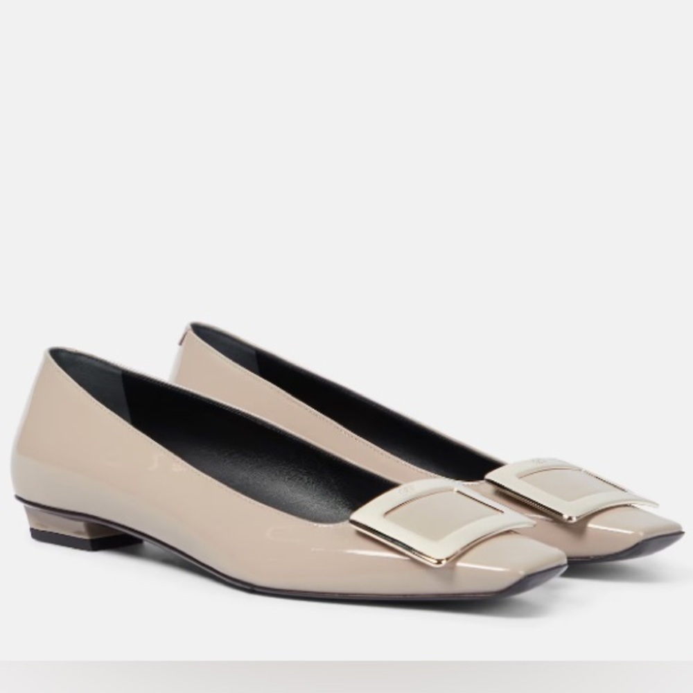 Roger Vivier BELLE VIVIER PATENT LEATHER PUMPS